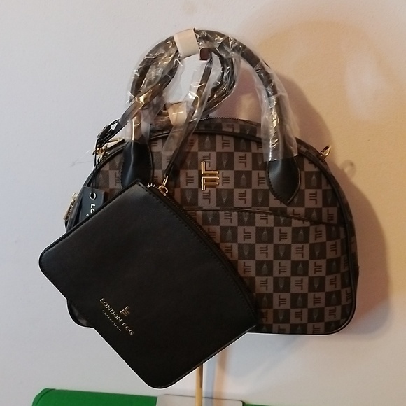 Black London Fog Bowler Satchel - Picture 10 of 11